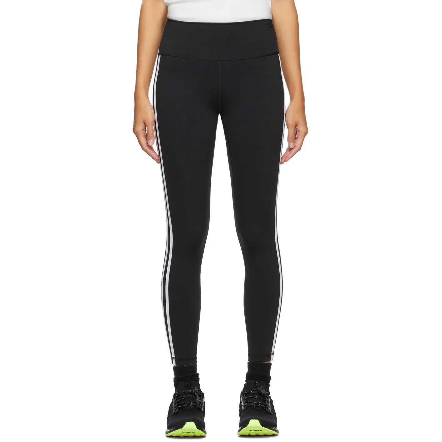 adidas Originals Black 3-Stripes Leggings