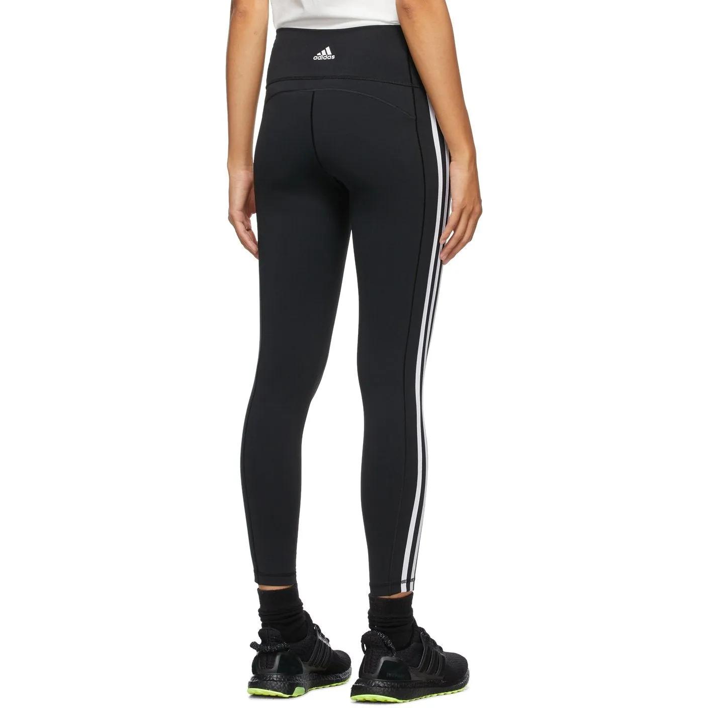 adidas Originals Black 3-Stripes Leggings