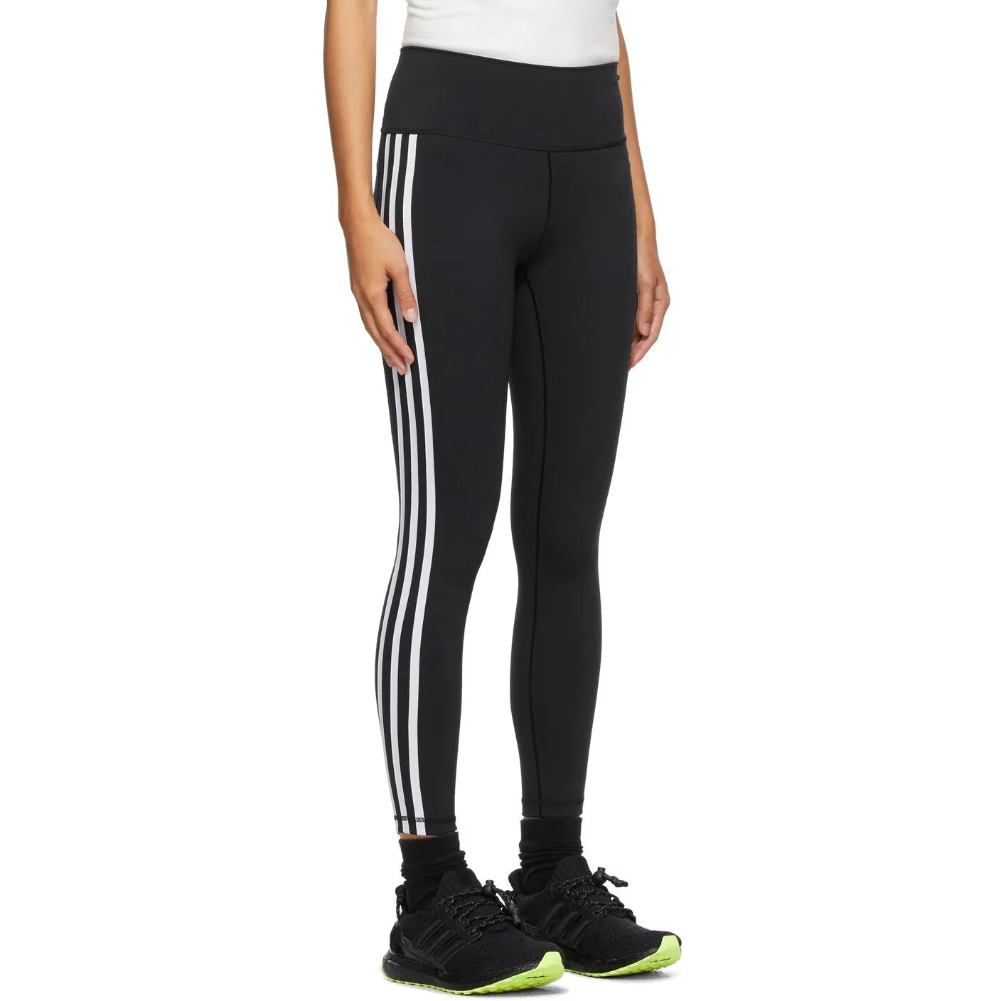 adidas Originals Black 3-Stripes Leggings