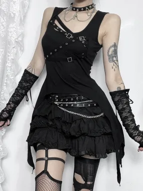Alternative Crossover Sleeveless Top