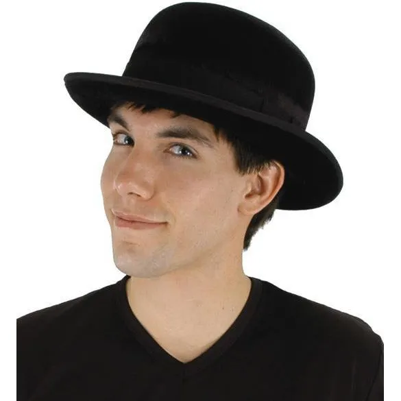 Black Bowler Hat