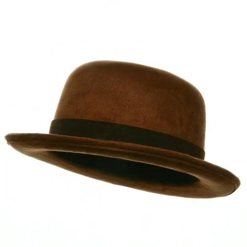 Brown Bowler Hat
