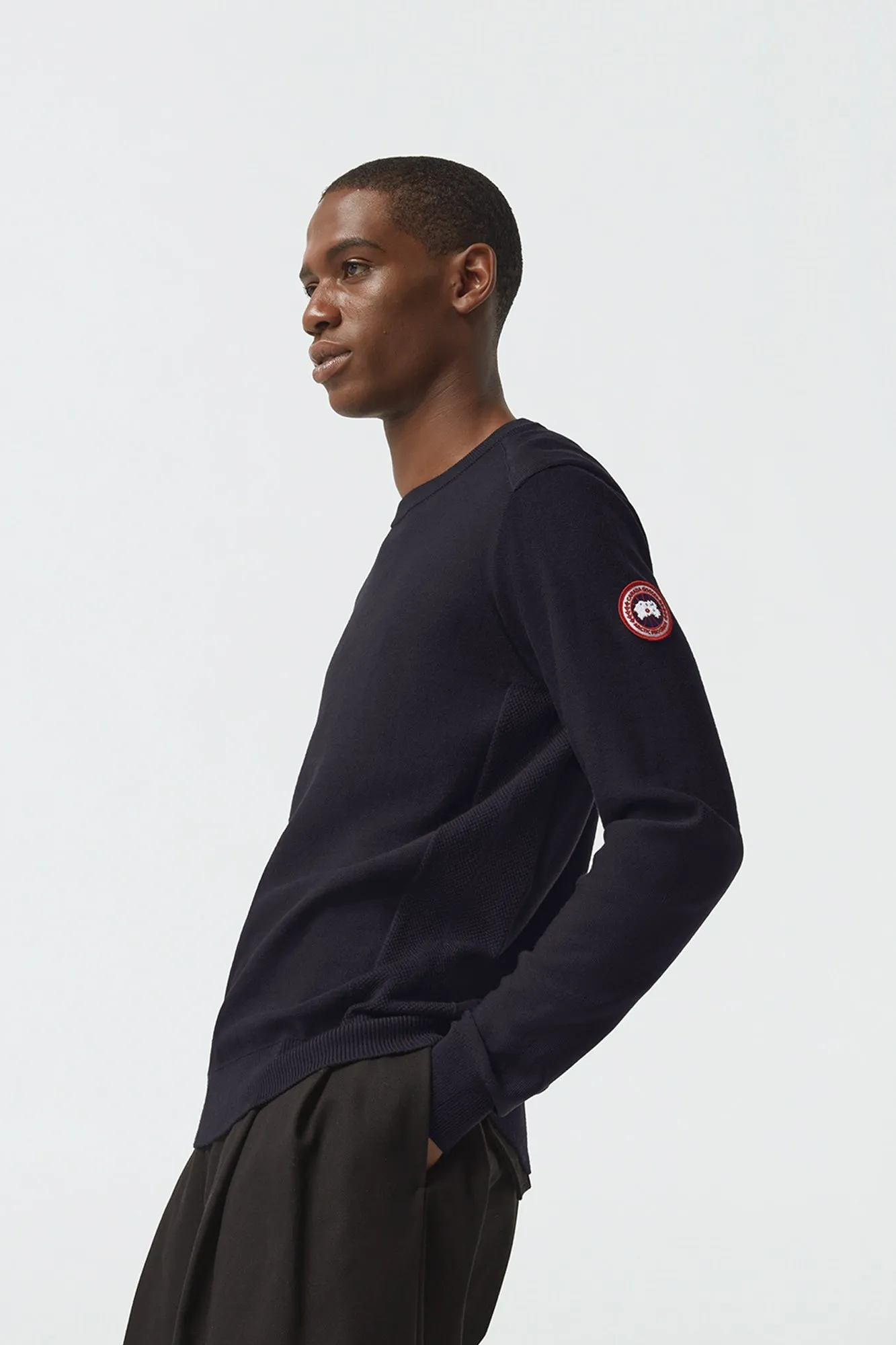 Canada Goose Men's Dartmouth Crew Neck Sweater - Black