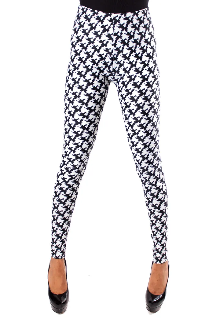 Houndstooth Leggings (XSmall)