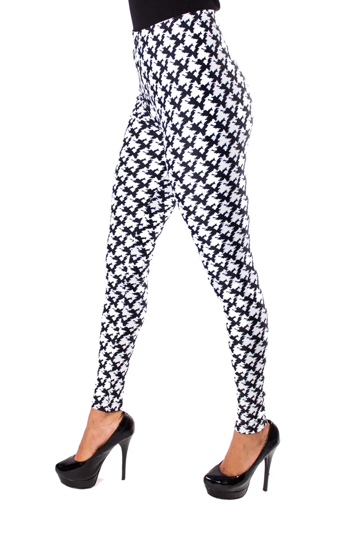 Houndstooth Leggings (XSmall)