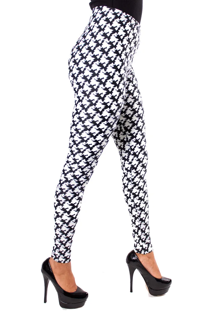 Houndstooth Leggings (XSmall)