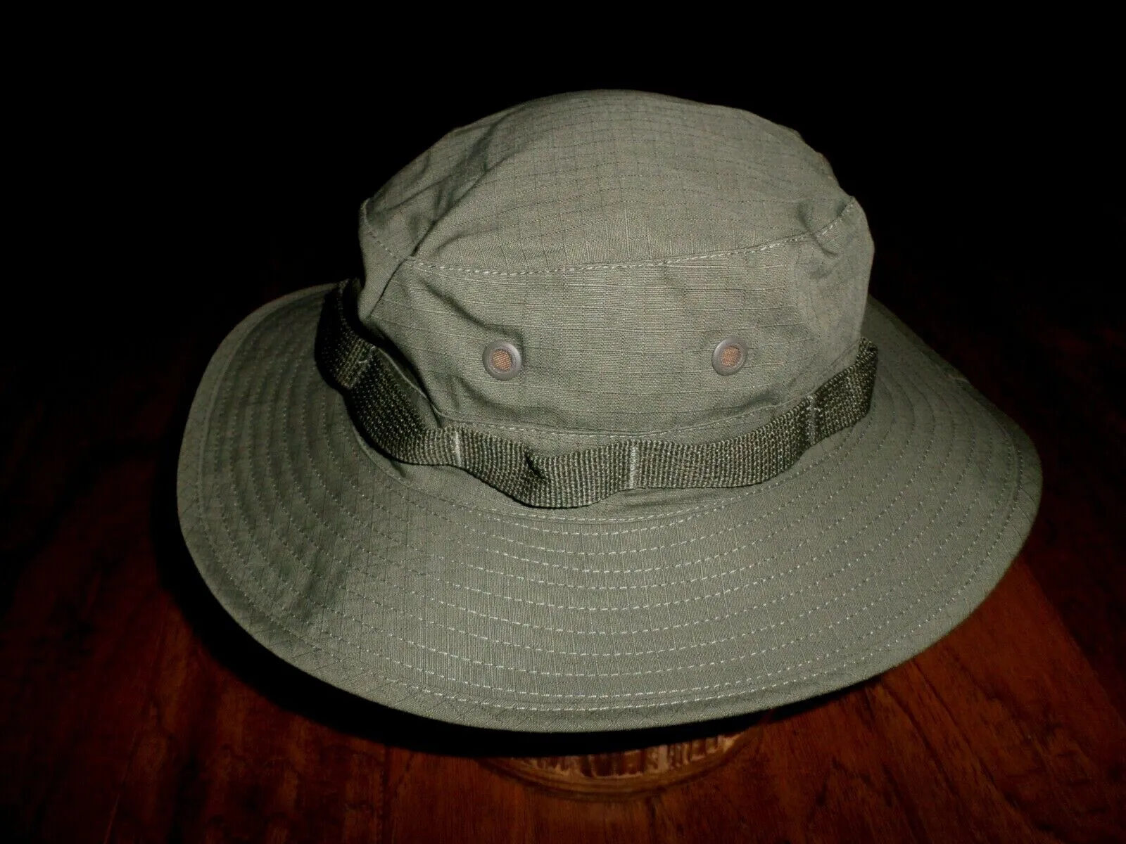 OD GREEN VIETNAM MILITARY TYPE II JUNGLE BOONIE HAT REPRODUCTION