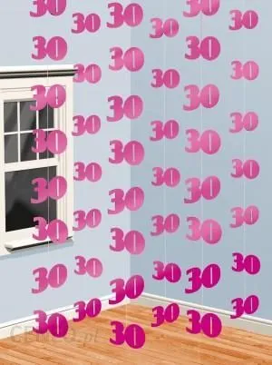 Pink Shimmer Strings - 30th