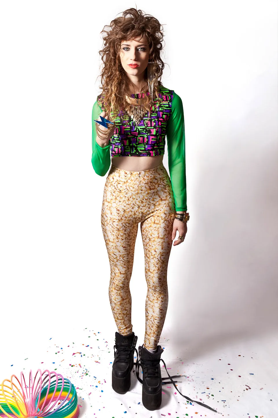 Popcorn Leggings (Small)