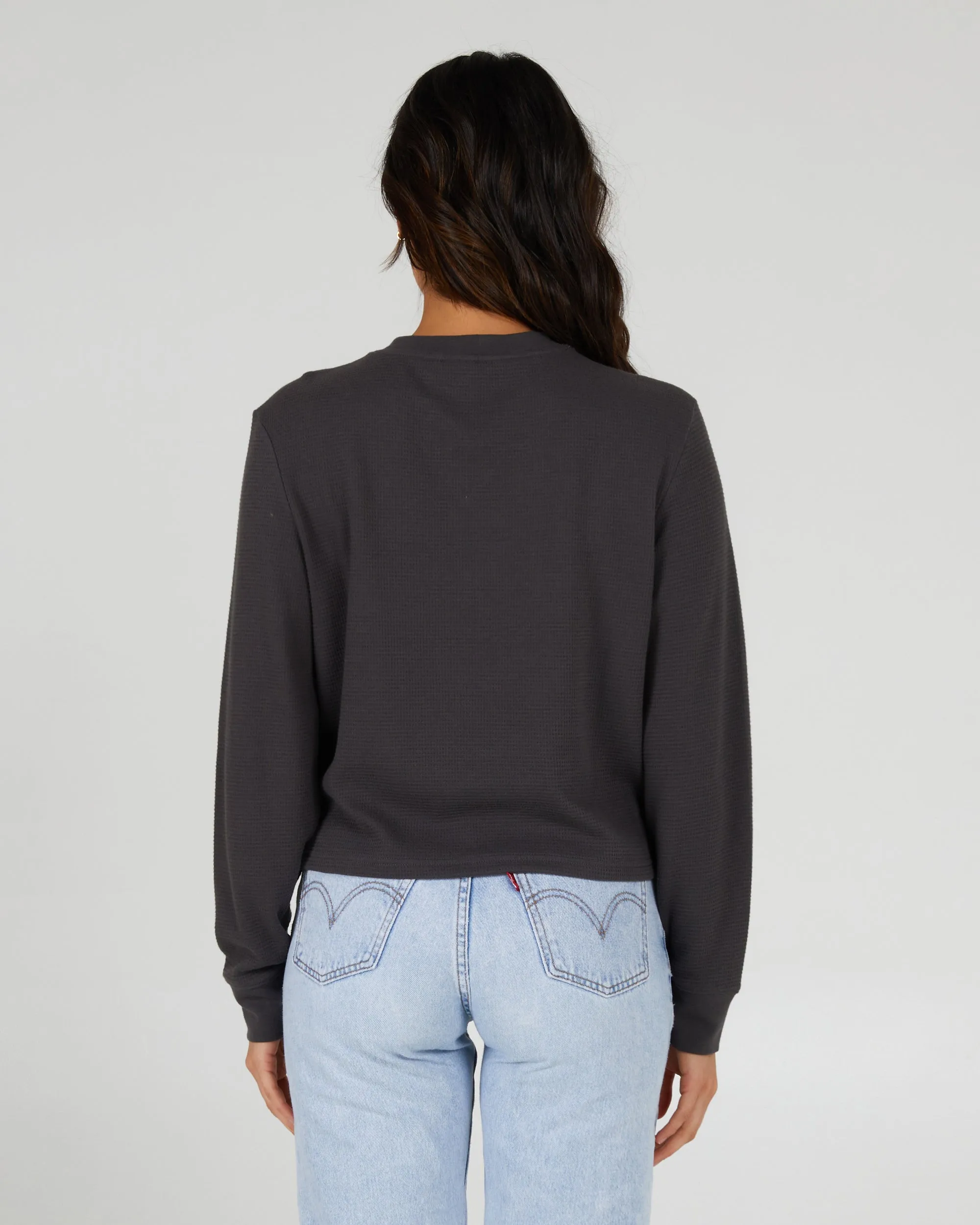 Seascape Thermal L/S - Charcoal