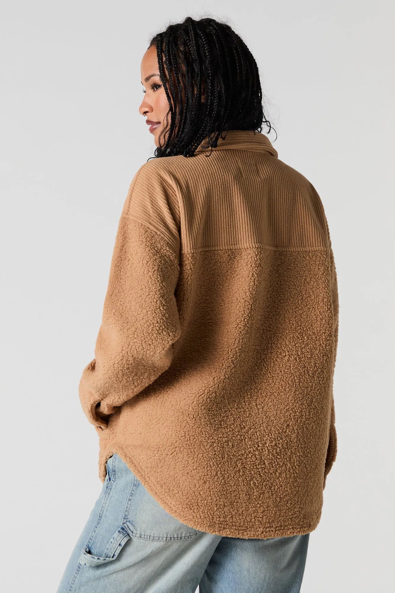 Surchemise en sherpa