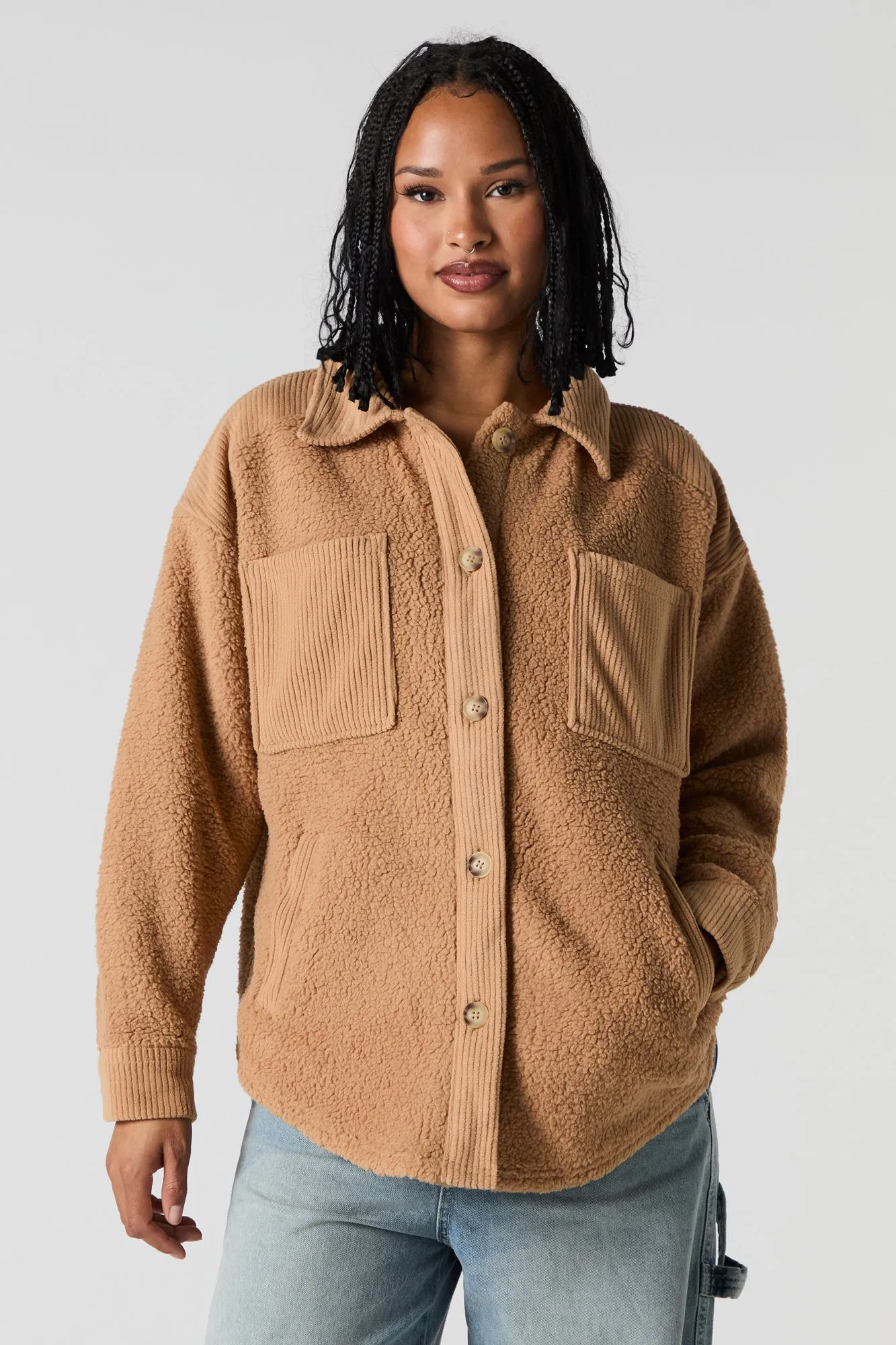 Surchemise en sherpa