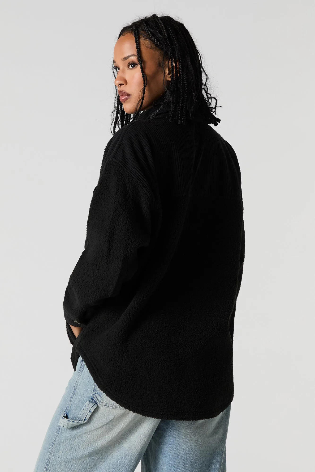 Surchemise en sherpa