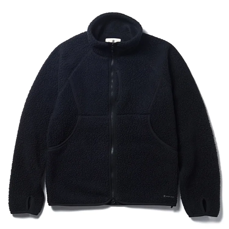 Thermal Boa Fleece in Black