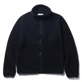 Thermal Boa Fleece in Black