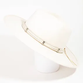 Wide Brim Fedora Hat